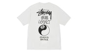 Stussy Stussy x Our Legacy Work Shop 8 Ball Yin Yang Pigment Dyed Tee Natural - widok główny z boku - Streetwear