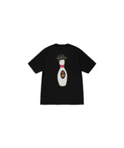 Stussy Stussy Kingpin Pigment Dyed Tee Black - widok główny z boku - Streetwear