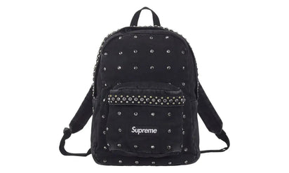 Yeezy Supreme b.b. Simon Denim Backpack Black czarny - widok główny z boku | Saturaise.com