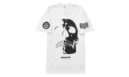 Supreme Supreme Bounty Hunter Skulls Tee White - widok główny z boku - Streetwear