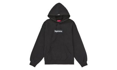 Supreme Supreme Box Logo Hooded Sweatshirt Sweatshirt (FW24) Black - widok główny z boku - Streetwear