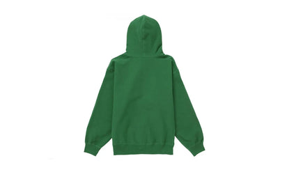 Supreme Box Logo Hooded Sweatshirt Sweatshirt (FW24) Green - widok z drugiego boku - Premium Quality