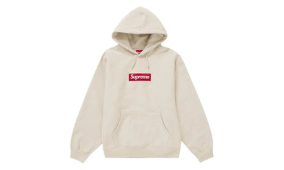 Supreme Supreme Box Logo Hooded Sweatshirt Sweatshirt (FW24) Light Brown - widok główny z boku - Streetwear
