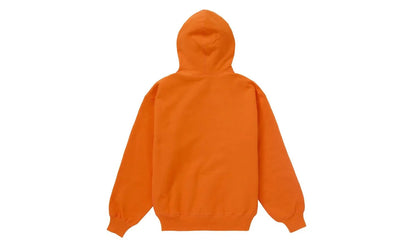 Supreme Box Logo Hooded Sweatshirt Sweatshirt (FW24) Orange - widok z drugiego boku - Premium Quality
