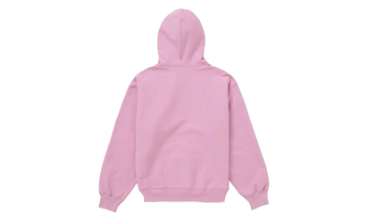 Supreme Box Logo Hooded Sweatshirt Sweatshirt (FW24) Pink - widok z drugiego boku - Premium Quality