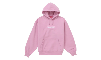 Supreme Supreme Box Logo Hooded Sweatshirt Sweatshirt (FW24) Pink - widok główny z boku - Streetwear