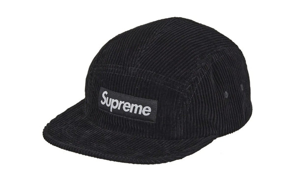 Supreme Corduroy Camp Cap (FW24) Black