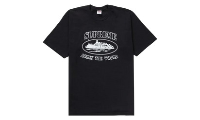 Supreme Supreme Corteiz Rules The World Tee Black - widok główny z boku - Streetwear