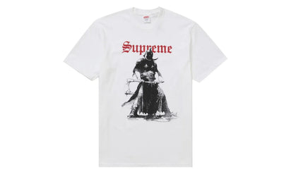 Supreme Supreme Destruction Tee White - widok główny z boku - Streetwear