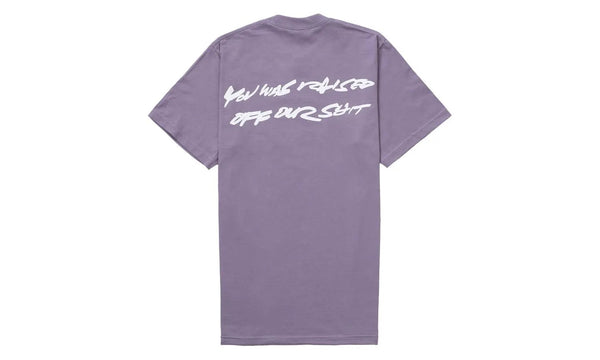 Supreme Futura Box Logo Tee Dusty Purple - Supreme Futura Box Logo Tee Dusty Purple - widok z drugiego boku - Premium Quality