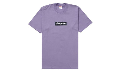 Supreme Supreme Futura Box Logo Tee Dusty Purple - widok główny z boku - Streetwear