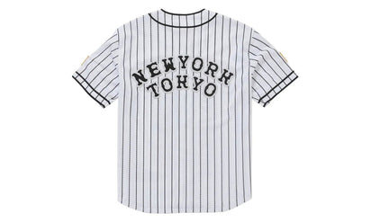 Kup oryginalne Supreme Homerun Baseball Jersey White - widok z drugiego boku - Sneakersy
