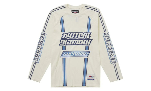 Supreme Hysteric Glamour Mesh L/S Top White