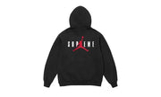 Supreme Jordan Hooded Sweatshirt (FW24) Black - zdjęcie 2