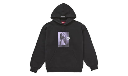 Supreme Supreme Kate Moss Hooded Sweatshirt Black - widok główny z boku - Streetwear