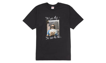 Supreme Supreme Max B Tee Black - widok główny z boku - Streetwear