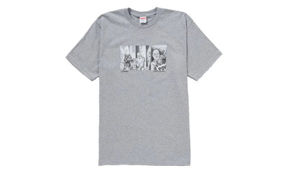Supreme Supreme Mister Cartoon Pow Tee Heather Grey - widok główny z boku - Streetwear