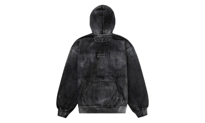 Supreme MM6 Maison Margiela Foil Box Logo Hooded Sweatshirt Black - widok z drugiego boku - Premium Quality