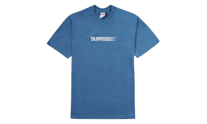 Supreme Supreme Motion Logo Tee (SS23) Faded Blue - widok główny z boku - Streetwear