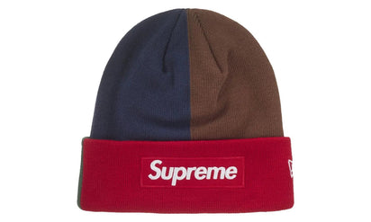Supreme Supreme New Era Box Logo Beanie (FW24) Multicolor - widok główny z boku - Akcesoria
