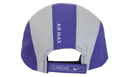 Supreme Nike Running Hat Purple - widok z drugiego boku - Markowe dodatki