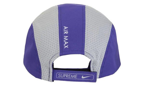 Supreme Nike Running Hat Purple - Supreme Nike Running Hat Purple - widok z drugiego boku - Markowe dodatki