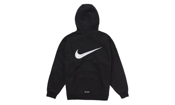 Supreme Nike Zip Up Hooded Sweatshirt Black - Supreme Nike Zip Up Hooded Sweatshirt Black - widok z drugiego boku - Premium Quality