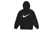 Supreme Nike Zip Up Hooded Sweatshirt Black - widok z drugiego boku - Premium Quality
