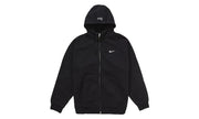 Nike Supreme Nike Zip Up Hooded Sweatshirt Black - widok główny z boku - Streetwear