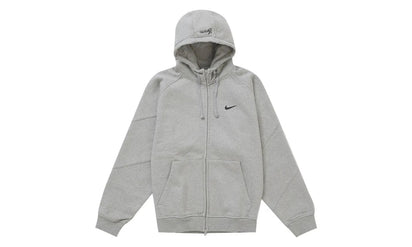 Nike Supreme Nike Zip Up Hooded Sweatshirt Heather Grey - widok główny z boku - Streetwear