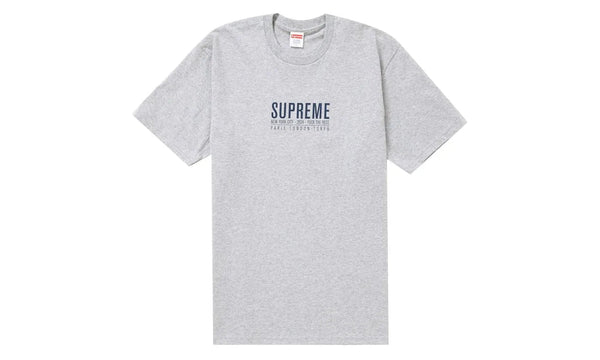 Supreme Paris Tee Heather Grey