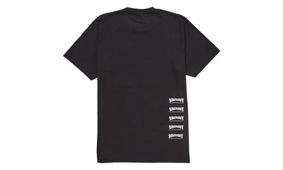 Supreme Thrasher Back Tail Tee Black - widok z drugiego boku - Premium Quality