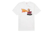 Supreme Supreme Thrasher Back Tail Tee White - widok główny z boku - Streetwear