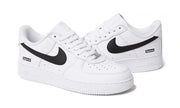 Supreme x Nike Air Force 1 Low White Black - zdjęcie 2