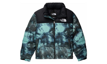 Yeezy The North Face 1996 Retro Nuptse 700 Fill Packable Jacket Wasabi Ice - widok główny z boku - Streetwear
