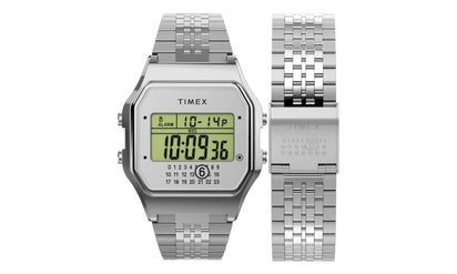 Saturaise Timex x Maison Margiela MM6 Gift Set TWG065600 srebrny - widok główny z boku | Saturaise.com