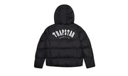 Trapstar Irongate Hooded Puffer Jacket Black