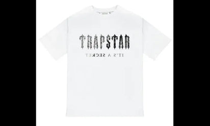 Trapstar Trapstar Paisley Decode Monochrome Tee White - widok główny z boku - Streetwear