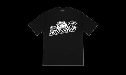 Trapstar Trapstar Shooters Tee Black - widok główny z boku - Streetwear