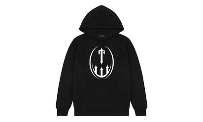 Saturaise Trapstar T Crest Hoodie Black - widok główny z boku - Streetwear