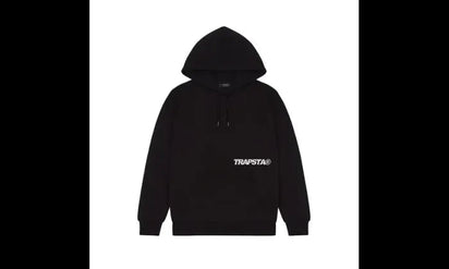 Trapstar Trespass Hoodie Black Blue - widok z drugiego boku - Premium Quality
