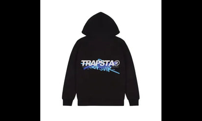 Trapstar Trapstar Trespass Hoodie Black Blue - widok główny z boku - Streetwear