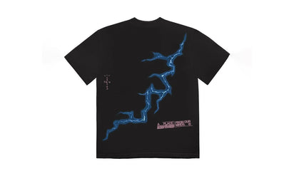 Travis Scott Cactus Jack For Fragment Danger Tee Washed Black - widok z drugiego boku - Premium Quality