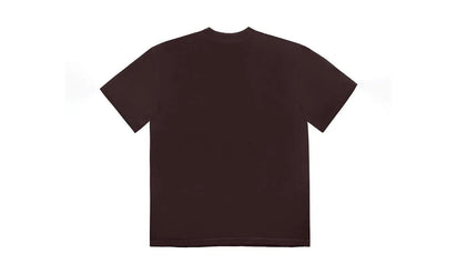 Travis Scott Cactus Jack For Fragment Icons Tee Brown - widok z drugiego boku - Premium Quality