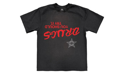 Nike Travis Scott DRUXGS Tee Black - widok główny z boku - Streetwear