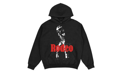 Travis Scott Travis Scott Rodeo Hoodie Black - widok główny z boku - Streetwear