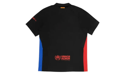 Kup oryginalne Nike Travis Scott x FC Barcelona 2024/25 Match Away Cactus Jack Jersey Black - widok z drugiego boku - Sneaker