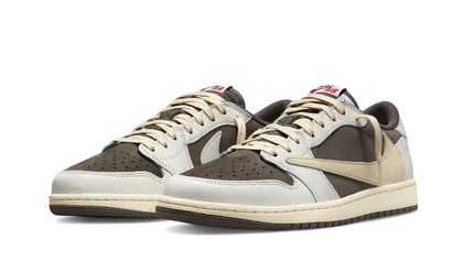 Kup oryginalne Air Jordan 1 Low Travis Scott Reverse Mocha DM7866-162 - widok z drugiego boku - Sneakersy