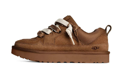 UGG UGG Lowmel Lo Chestnut - widok główny z boku - Streetwear