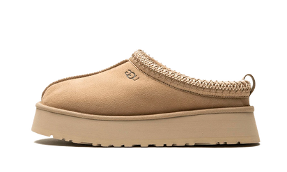 UGG UGG Tazz Slipper Sand biały-brązowy - widok główny z boku | Saturaise.com